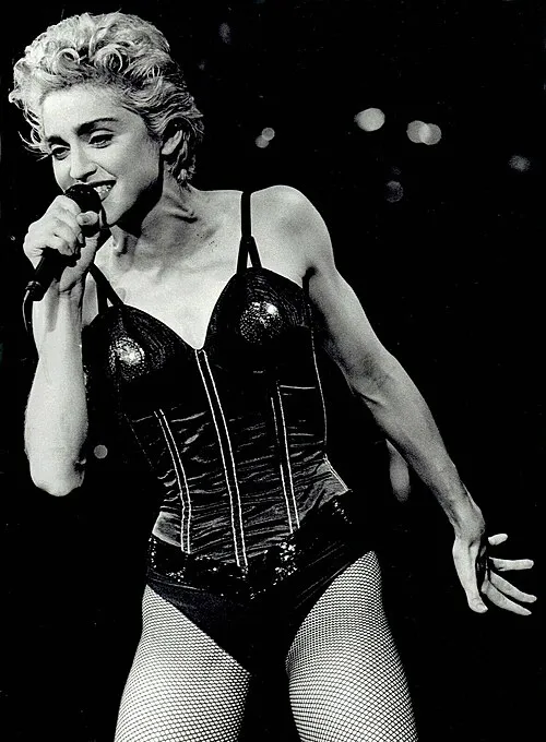 File:Madonna in concert wearing fishnets 1987.jpg