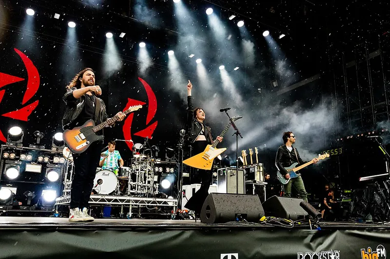 2019年6月7日, Halestorm乐队在德国莱茵兰-普法尔茨州纽博格林赛道举行的Rock am Ring音乐节