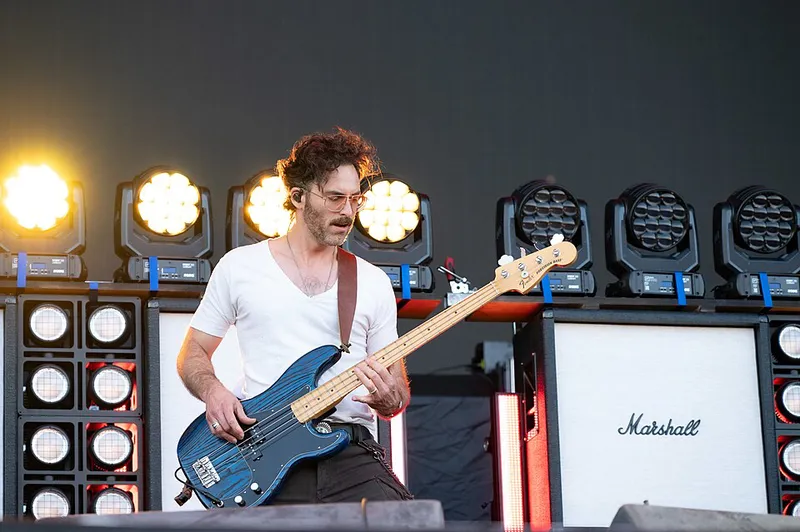 Halestorm乐队贝斯、键盘手: Josh Smith 在 布拉格 (2025)