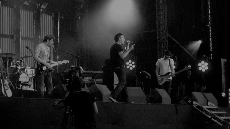 Blur乐队在海德公园表演，2009年7月3日